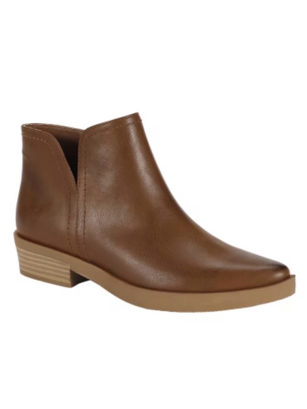 Frye and Co. Ilisha Women's Brown Leather Ankle Bootie 11